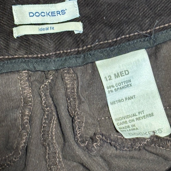 Women’s Dockers Corduroy Pants size 12 - Picture 4 of 7